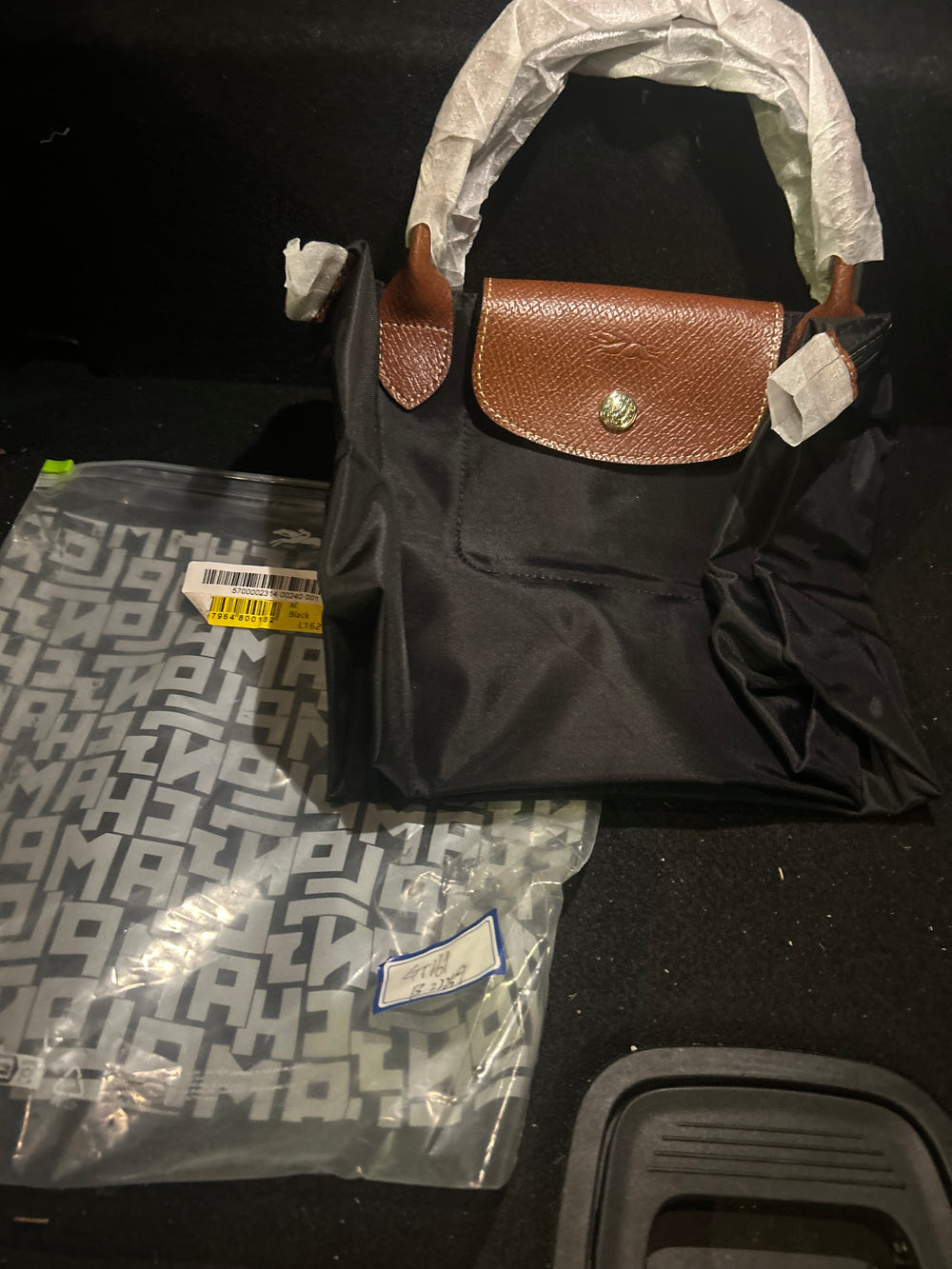 Longchamp Le Pliage Mala Crna (odmah dostupno)